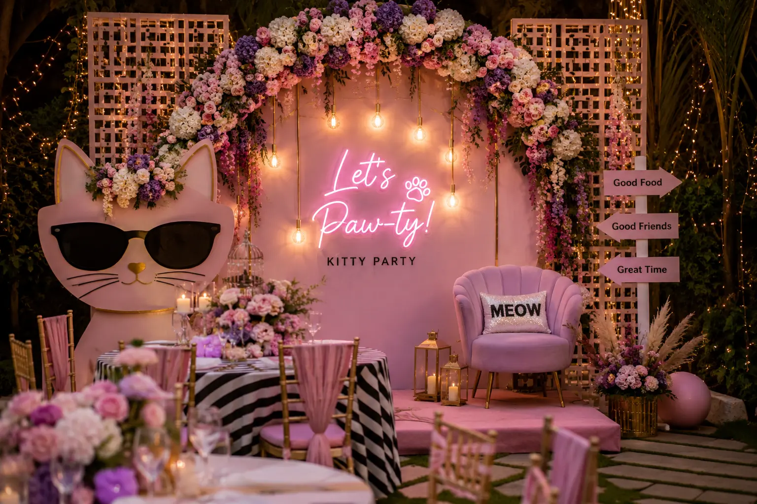 Kitty Party Decoration Services in Nagpur by Verified Professionals
